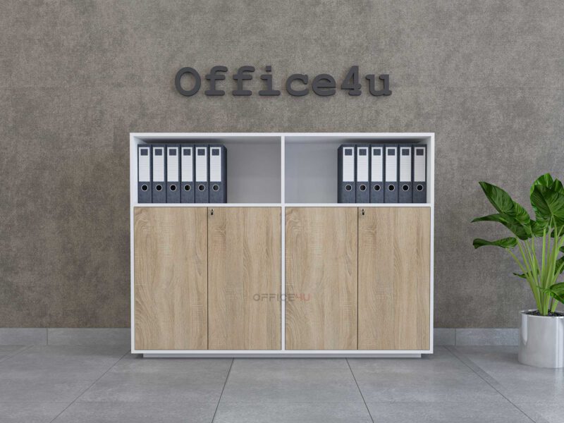 Aimee Series Medium Height 4D Cabinet