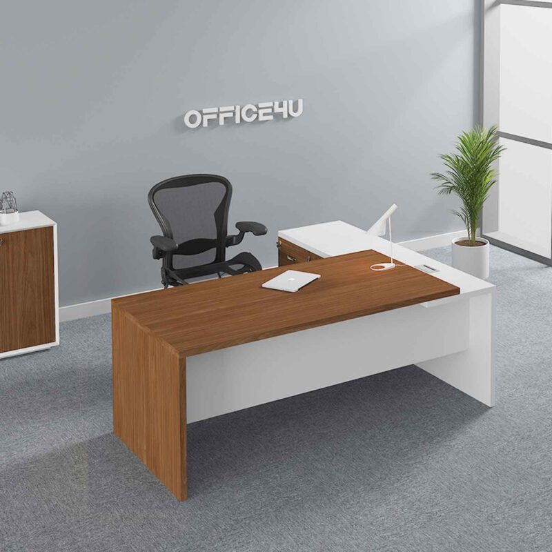 Kamari Wood Executive Desk