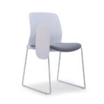 Java Training Chair With Writing Pad - front