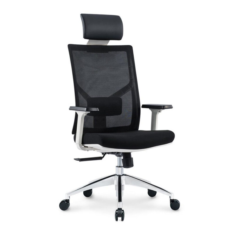 Orion White Frame Executive Chair