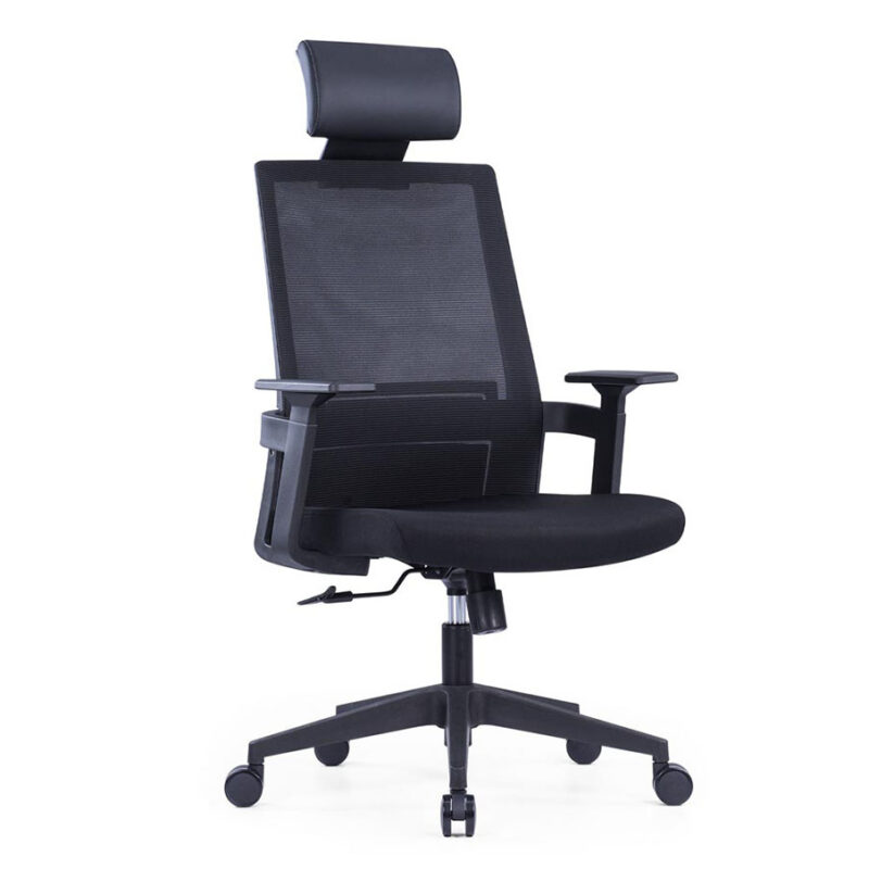 Urban Ergonomic Chair With high back, adjustable lumbar support.