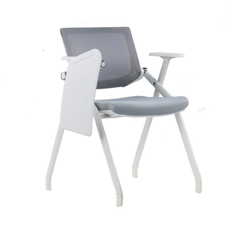 Lagos Training Chair | White | Educational Chair with  Writing Pad