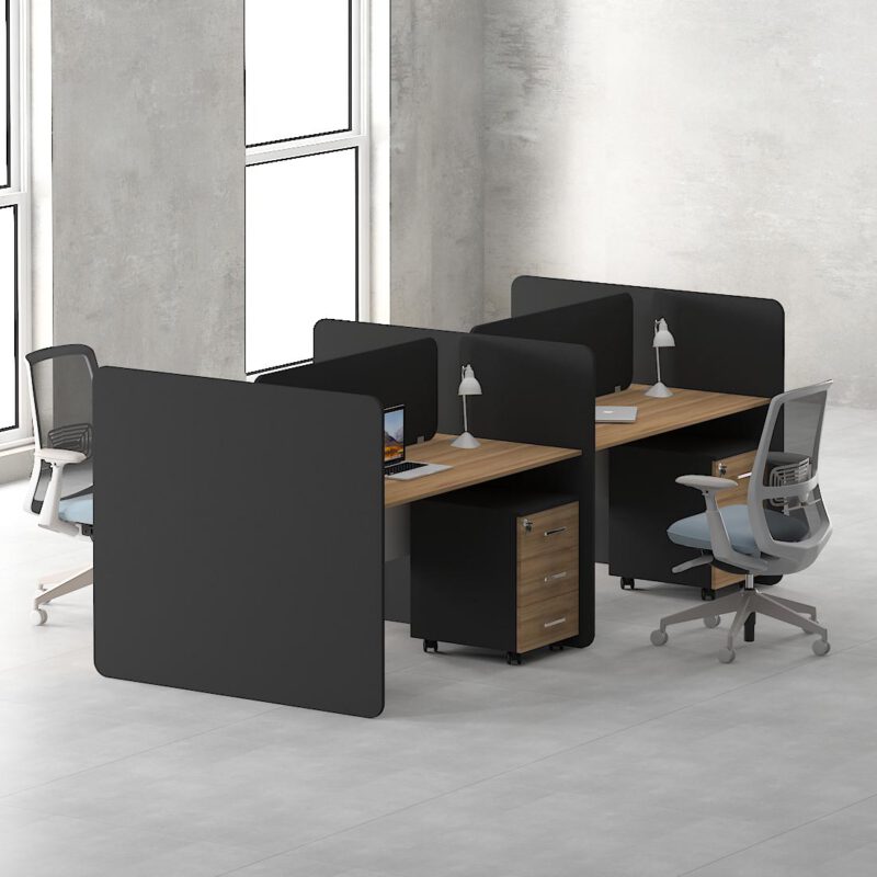 Nexus 4 Person Workstation Desk