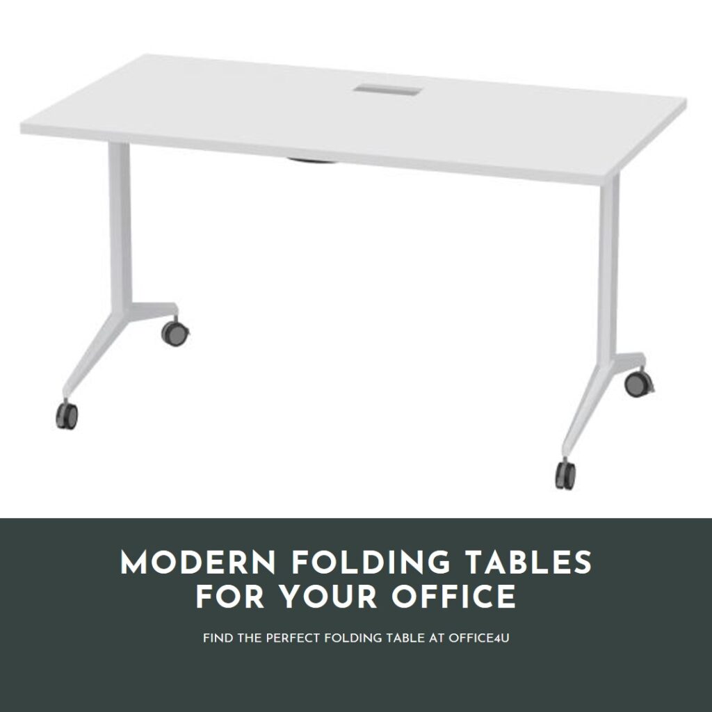 KASA Modern Office Folding Table