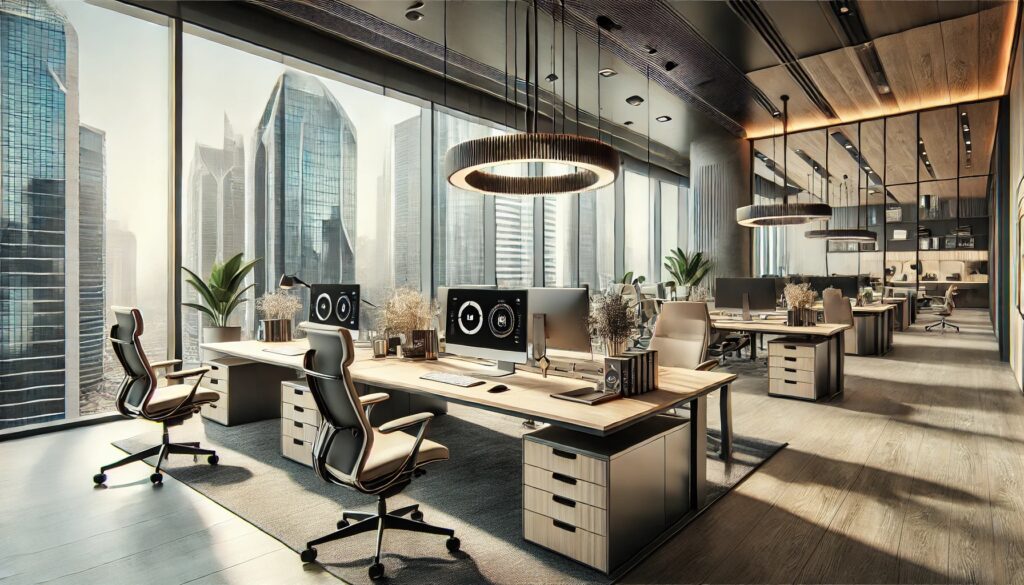 Modern Office Furniture in DMCC Dubai – Luxury and Affordable Office Desks, Chairs, and Workstations for Businesses