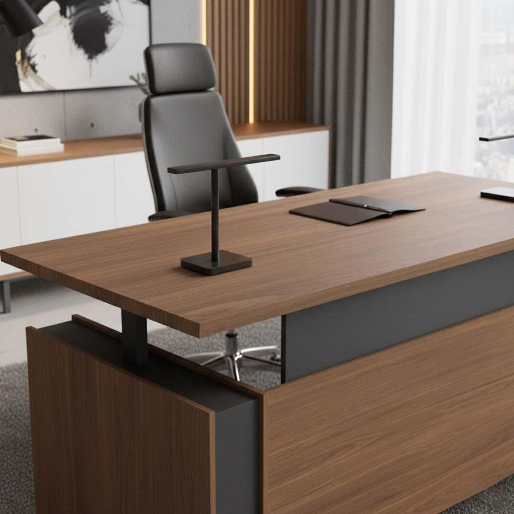 Mila Luxury Height Adjustable Desk 02 executive standing desk dubai