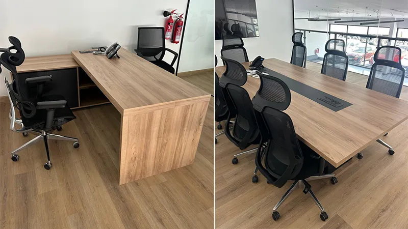 Heavy Vehicle Showroom Office Furniture – Al Quoz Dubai