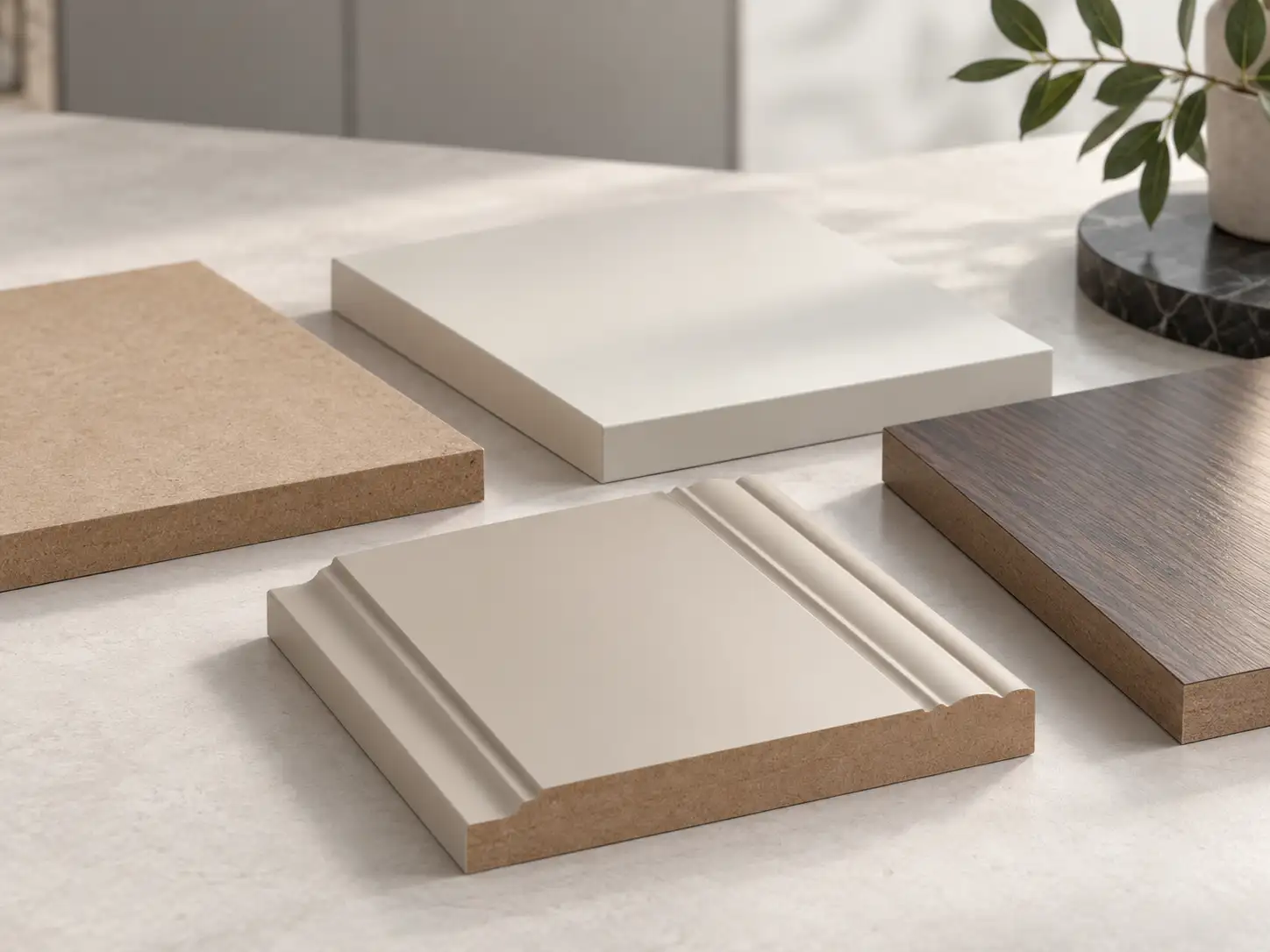 MDF board for special office furniture finishes