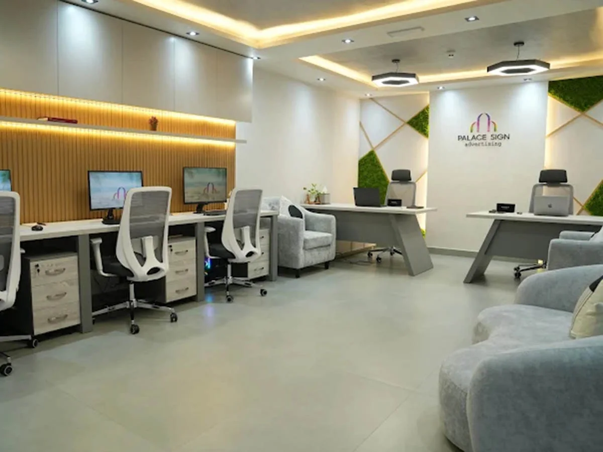 Executive desk supplied for Palace Sign Advertising in Sharjah by Office4u